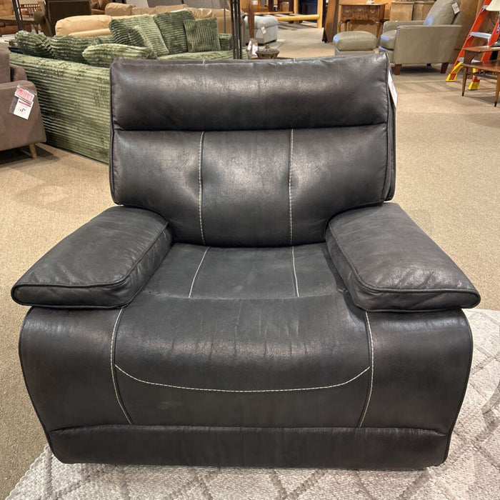 Grey Manual Fabric Recliner (ATH)