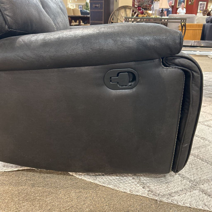 Grey Manual Fabric Recliner (ATH)
