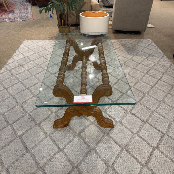 Glass Top Coffee Table (BHA)