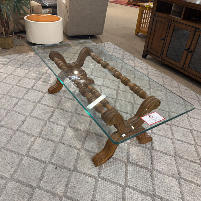 Glass Top Coffee Table (BHA)