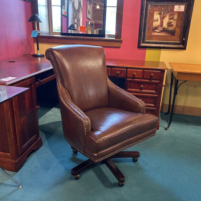 Brown Leather NH Office Chair(BHA)