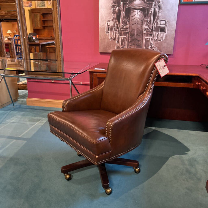 Brown Leather NH Office Chair(BHA)