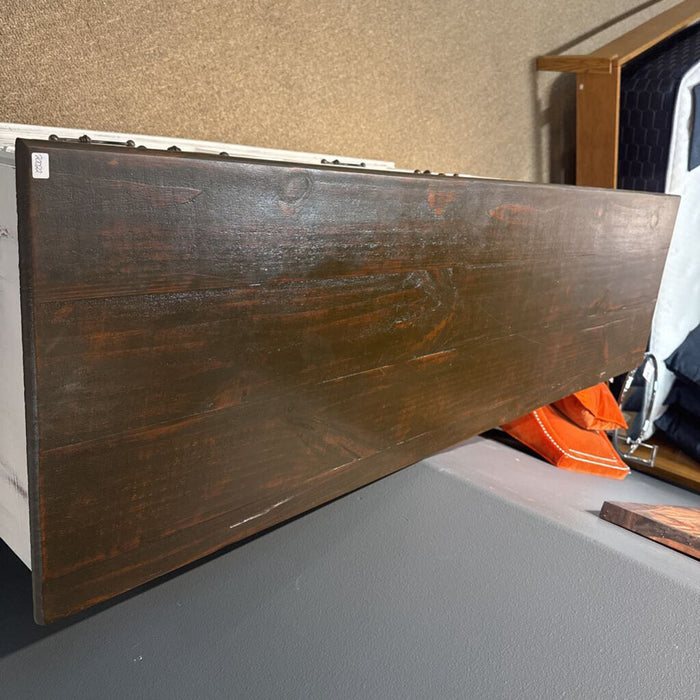 7-Drawer White Long Dresser(SLH)