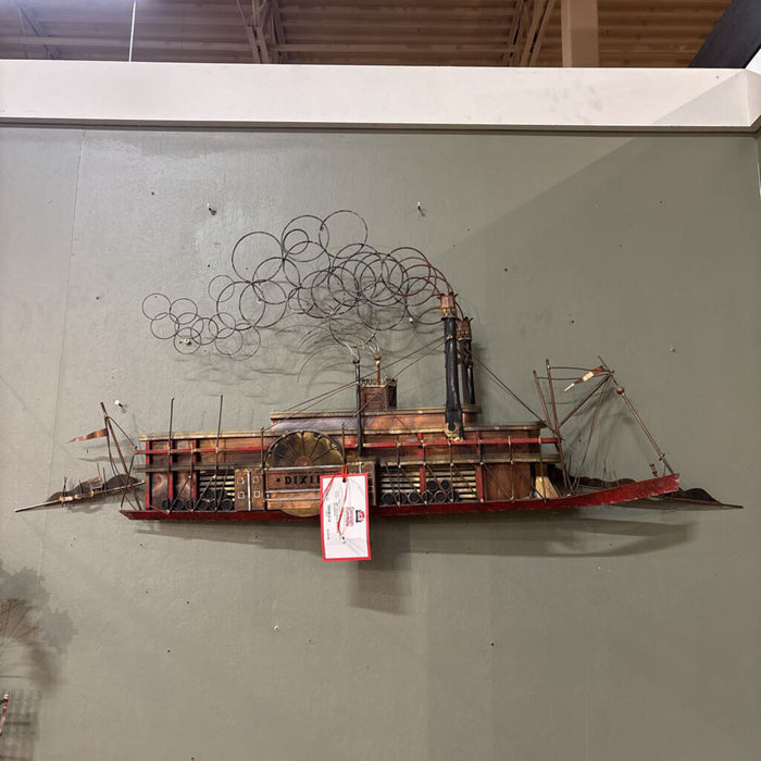 Dixie Boat Metal Wall Decor(BAH)