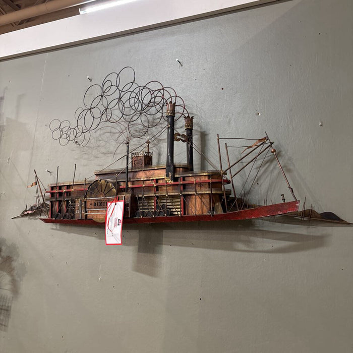 Dixie Boat Metal Wall Decor(BAH)
