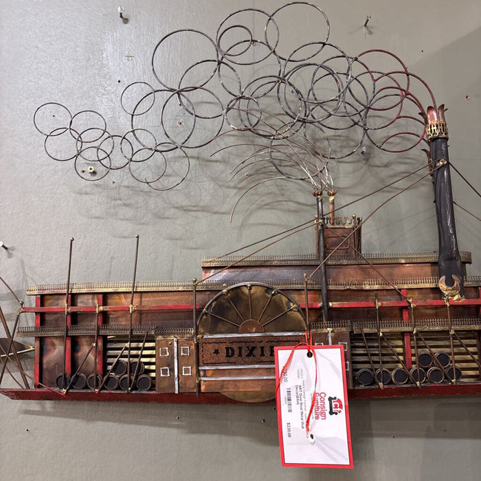 Dixie Boat Metal Wall Decor(BAH)