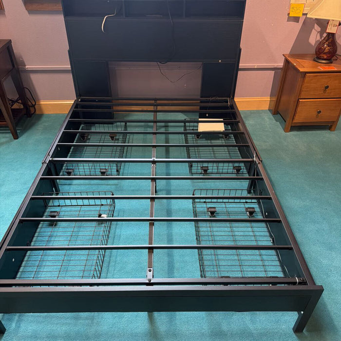 Black Storage Bedframe(BAH)