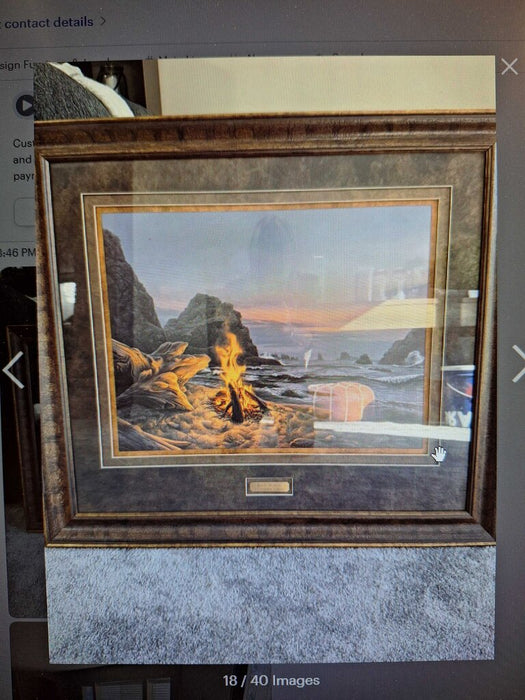Steven Lyman Beach Bonfire Art(BTK)
