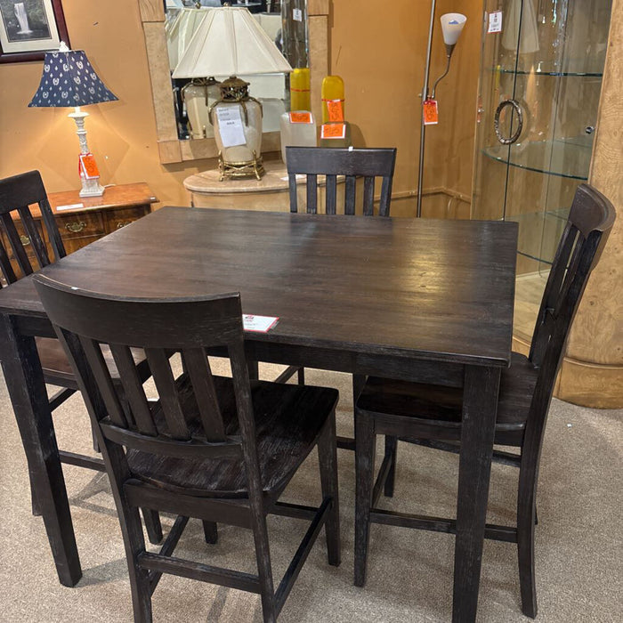 DW Rustic Pub Height Table w/ 4CH(ATH)