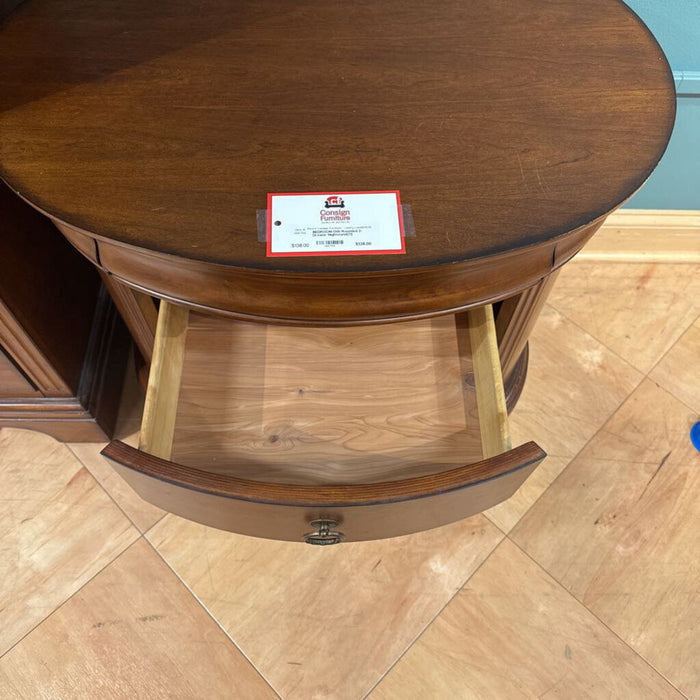 DW Rounded 2-Drawer Nightstand(TI)