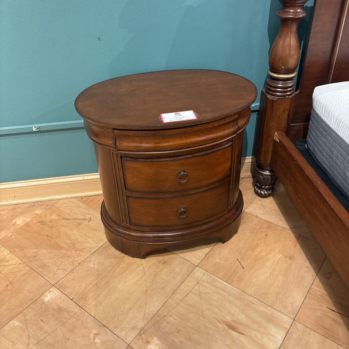 DW Rounded 2-Drawer Nightstand(TI)
