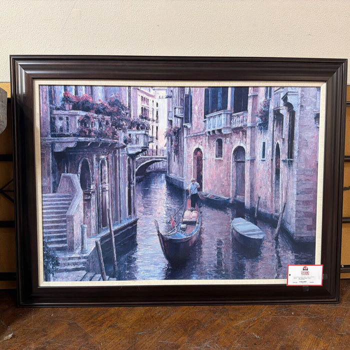Dark Framed Venice Artwork(SK)