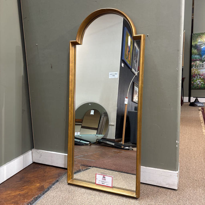 Gold Frame Arched Mirror (BHA)