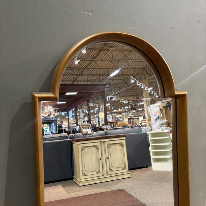 Gold Frame Arched Mirror (BHA)