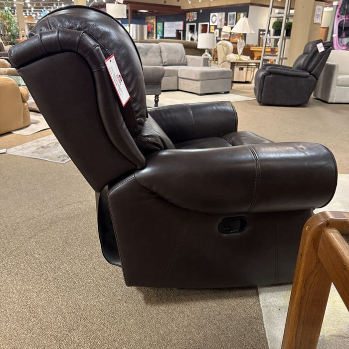 Brown Manual Leather NH Recliner(BTK)