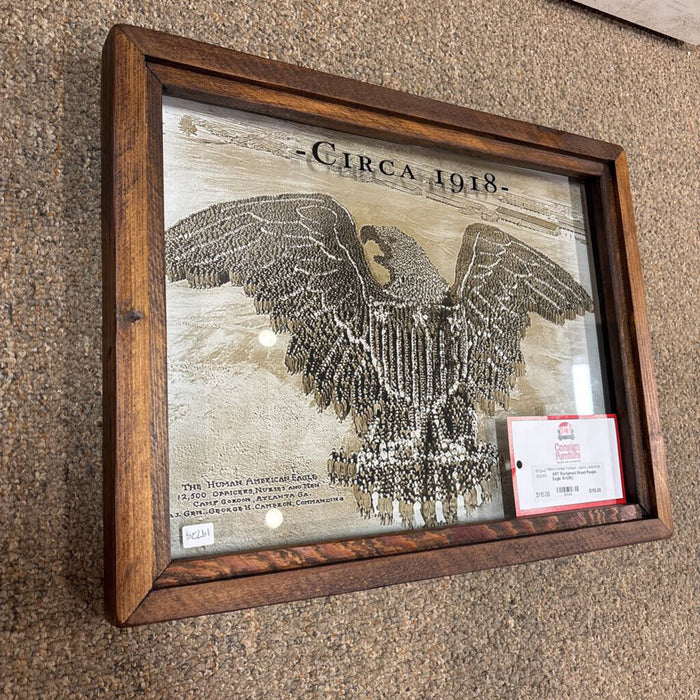 Reclaimed Wood People Eagle Art(SK)