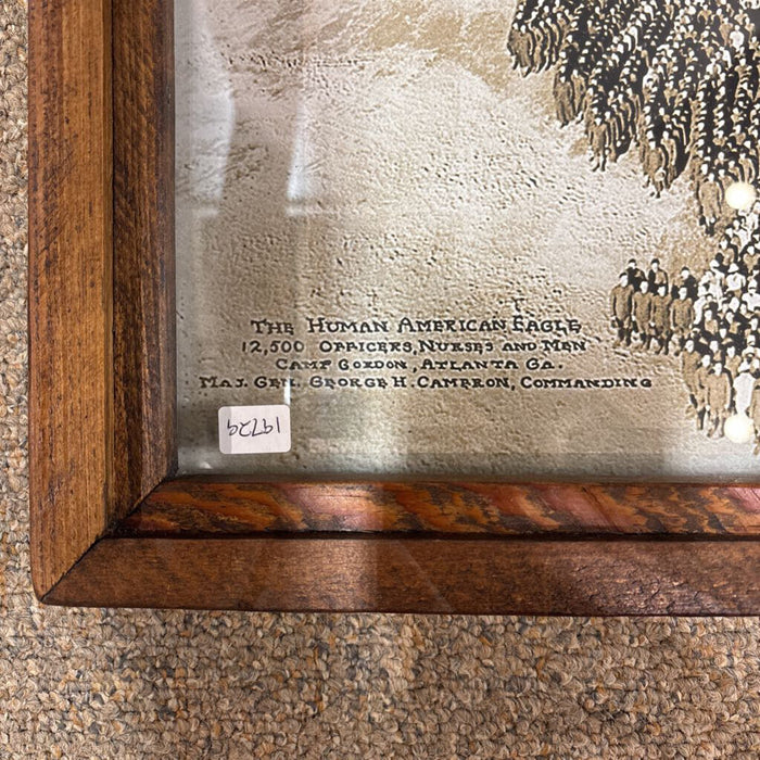 Reclaimed Wood People Eagle Art(SK)