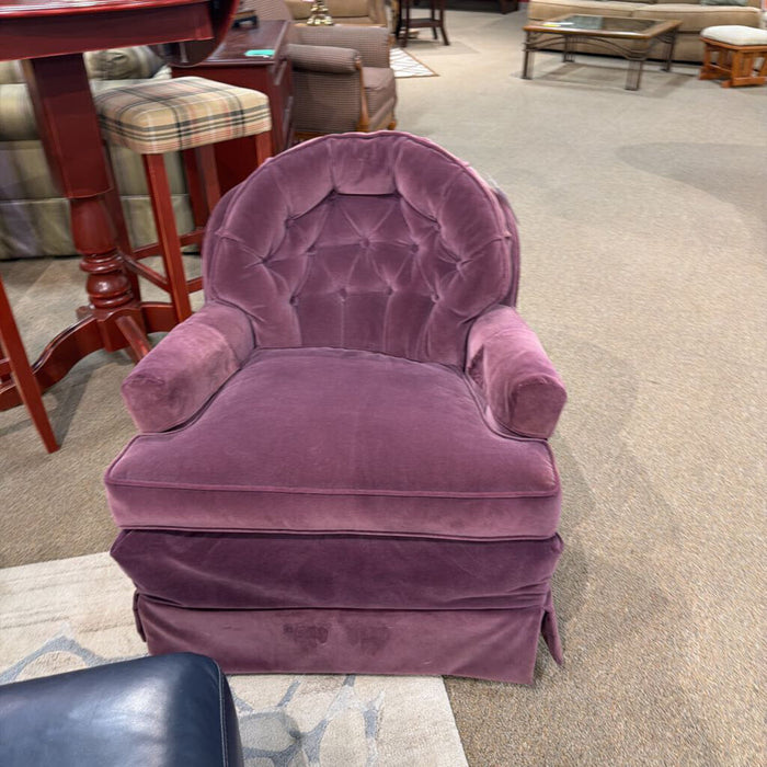 Tufted Purple Accent CH(KL)