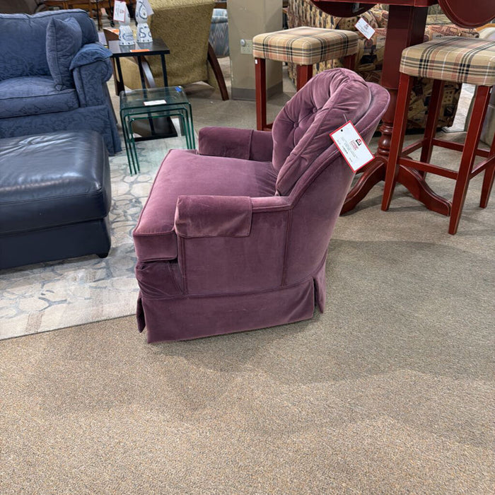 Tufted Purple Accent CH(KL)