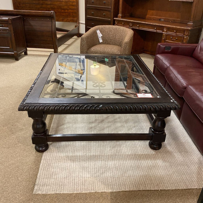 Large DW/GT Square Coffee Table(BAH)