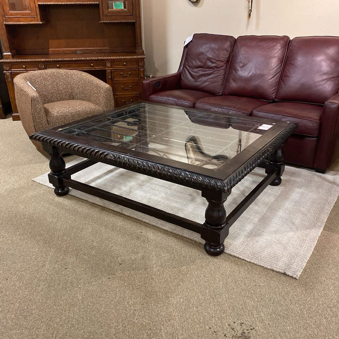 Large DW/GT Square Coffee Table(BAH)
