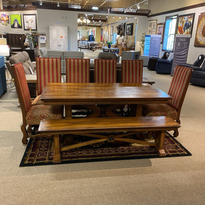 Large DW DR Table/6CH + 1Bench(IIH)