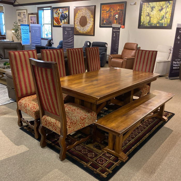 Large DW DR Table/6CH + 1Bench(IIH)