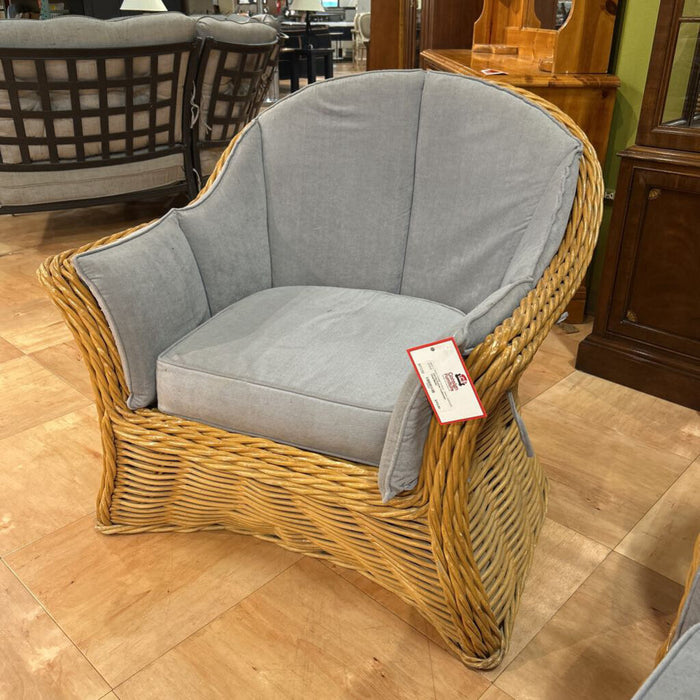 Rattan Cushioned Chair(BHA)