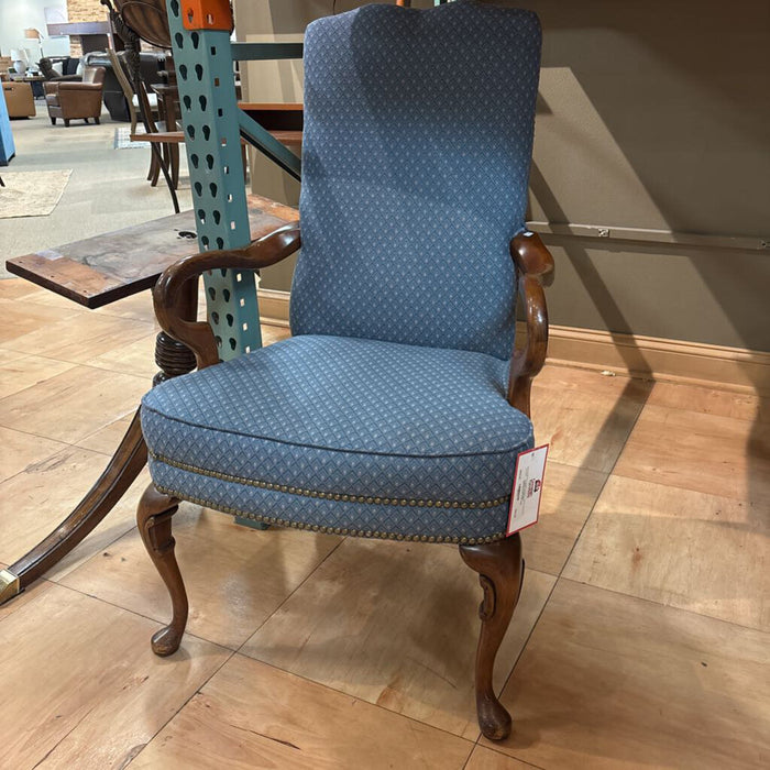 Blue Upholstered Chair (LS)