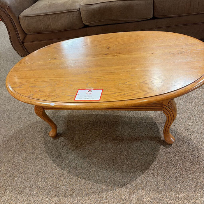 Oval Oak Coffee Table(AT)