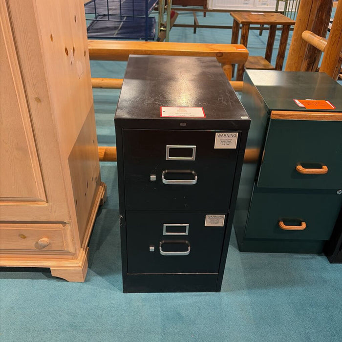 2-Drawer Grey File Cabinet(KL)