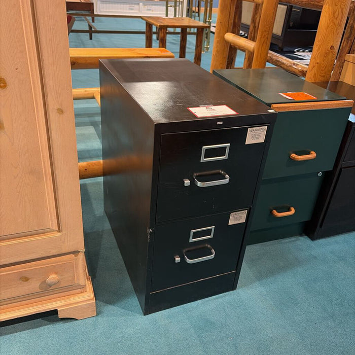 2-Drawer Grey File Cabinet(KL)