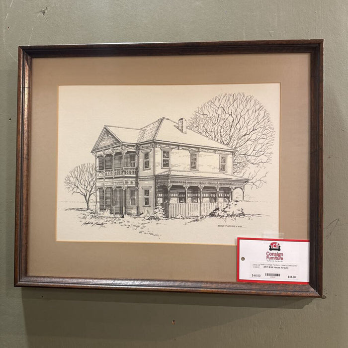B/W House Art(LS)