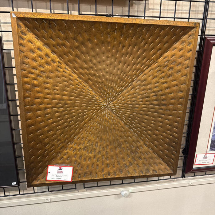 Large Metal Bronze Starburst Art(AT)