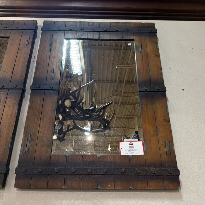 Large Ranch Style Mirror(BHB)