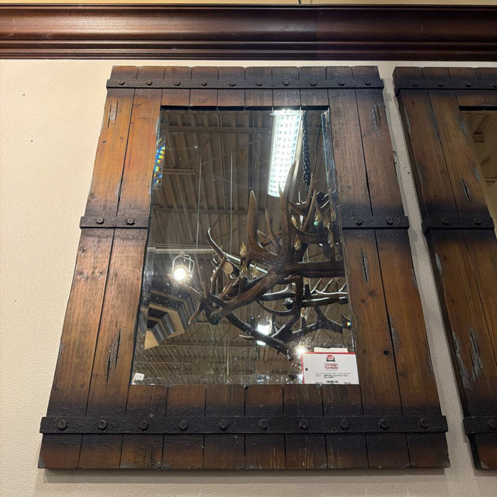 Large Ranch Style Mirror(BHB)