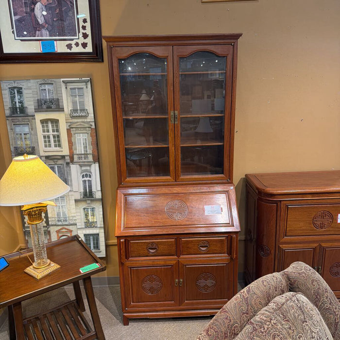 DW Oriental 2PC Secretary Desk(BTK)