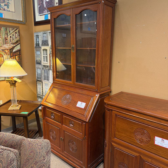 DW Oriental 2PC Secretary Desk(BTK)