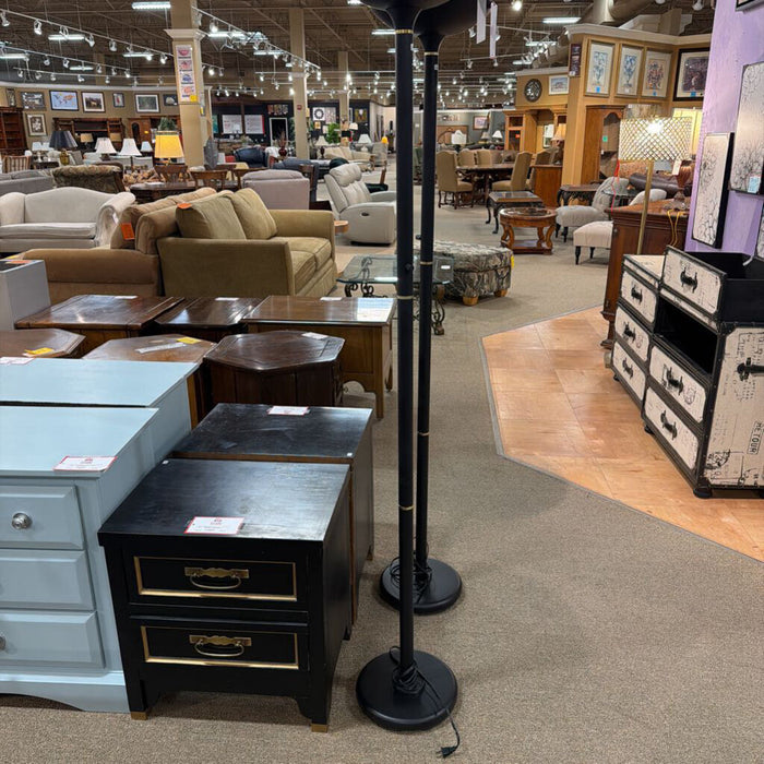 Modern Black/Gold Floor Lamp(TI)