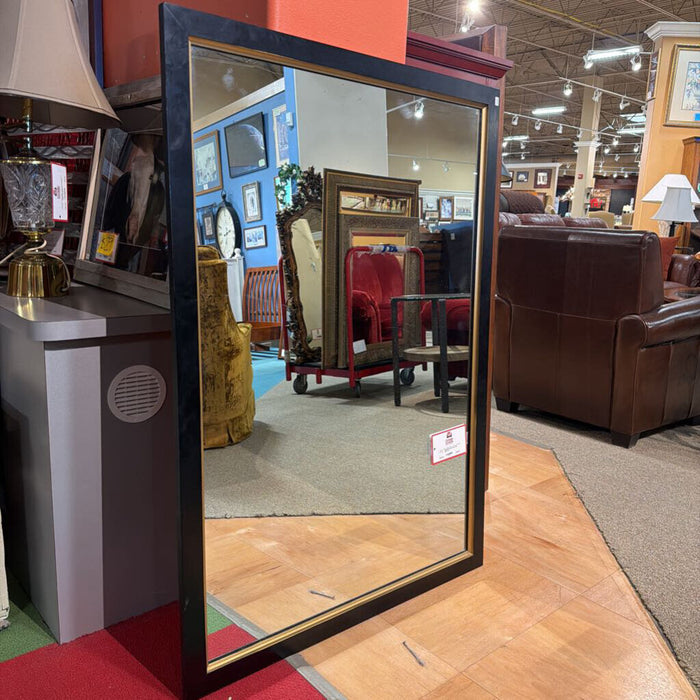 Black/Gold Wall Mirror(TI)