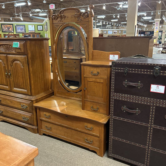LW Gentlemens Dresser w/ Mirror(KLH)