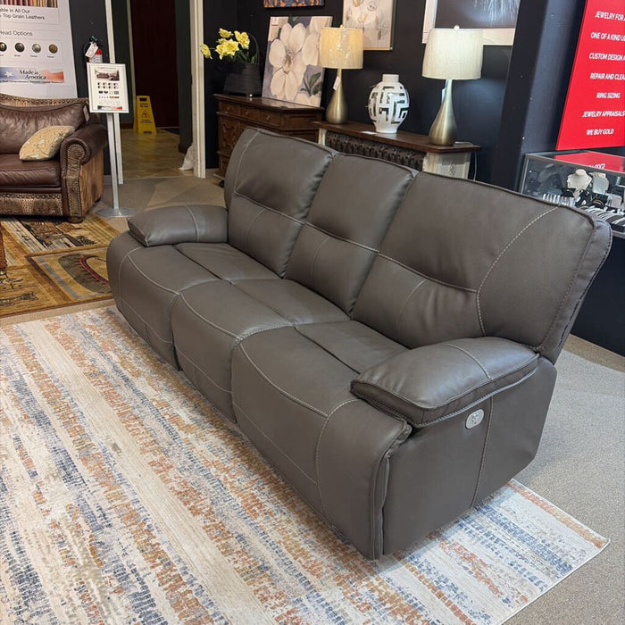 Grey Powered Reclining Sofa(MKH)