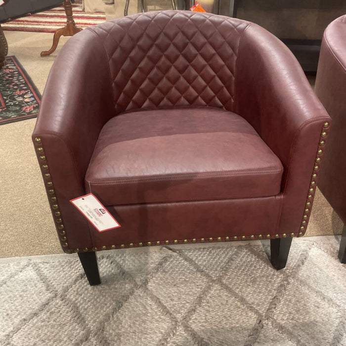 NH Brown Faux Leather Accent CH(SK)
