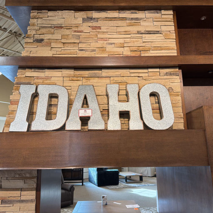 Grey Metal IDAHO Wall Decor(SK)