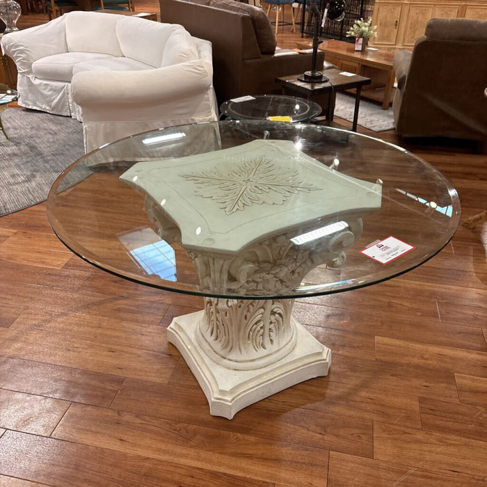 Ornate Plaster Base/GT DR Table(MKH)