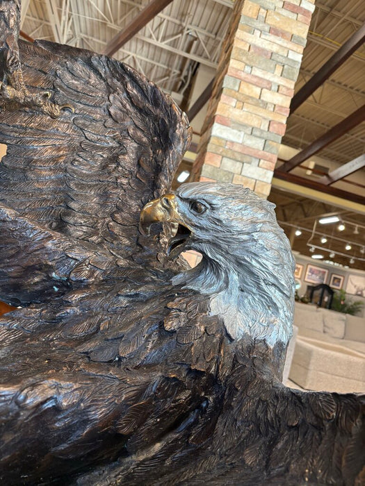 Eagles in Battle Bronze Statue Laran Ghiglieri (BTAHH)
