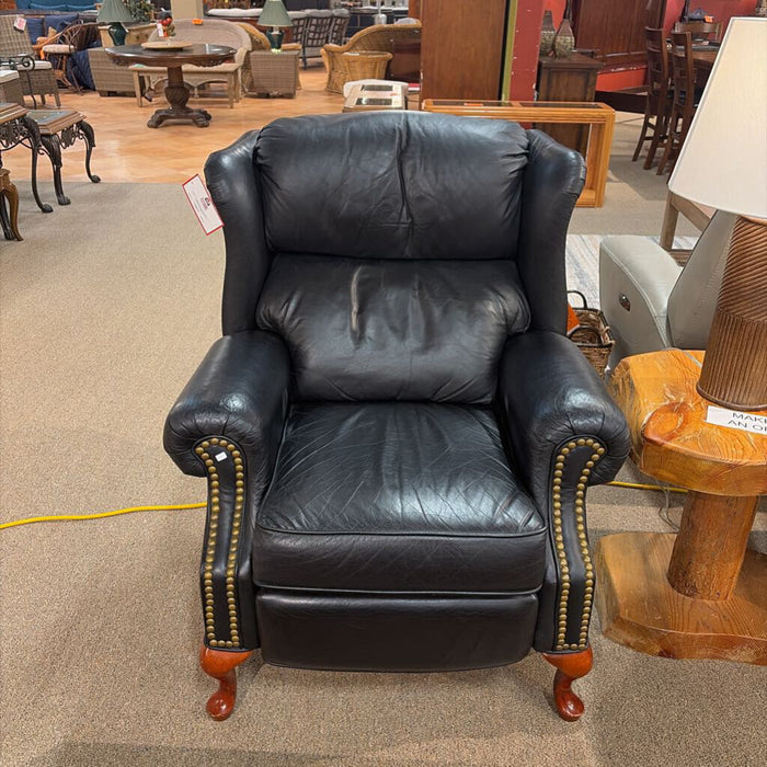 Blue Wingback Pushback Chair(BAH)