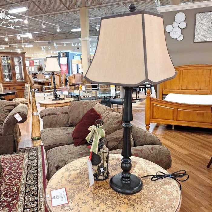Brown DW Table Lamp(LS)
