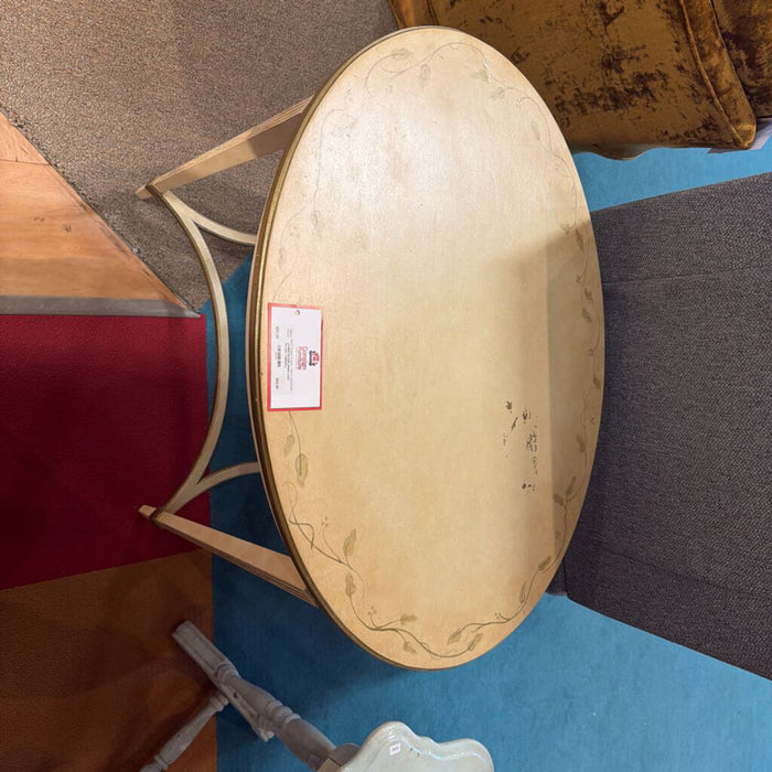 White Leaf Accent Table(KL)