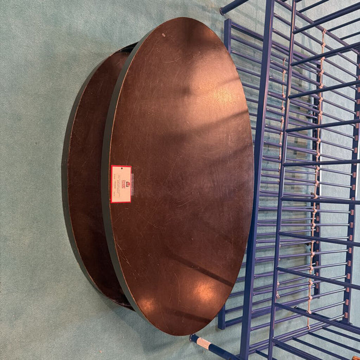 Dark Brown Metal Coffee Table(BAH)